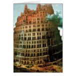 Pieter Bruegel's The "Little" Tower of Babel cards