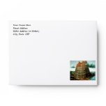Pieter Bruegel's The "Little" Tower of Babel Envelopes