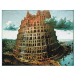 Pieter Bruegel's The "Little" Tower of Babel flyers