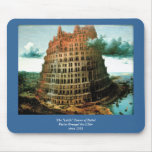 Pieter Bruegel's The "Little" Tower of Babel mousepads