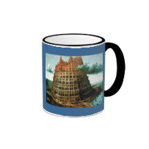 Pieter Bruegel's The "Little" Tower of Babel Mugs
