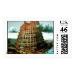 Pieter Bruegel's The "Little" Tower of Babel postage