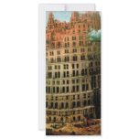 Pieter Bruegel's The "Little" Tower of Babel Personalized Rack Card