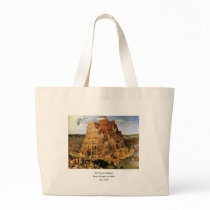 Pieter Bruegel's "The Tower of Babel" (circa 1563) Canvas Bags