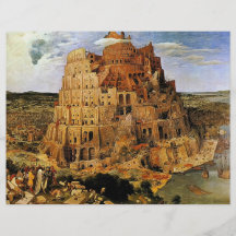 Pieter Bruegel's "The Tower of Babel" (circa 1563) Flyer