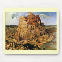 Pieter Bruegel's "The Tower of Babel" (circa 1563) Mousepad
