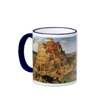 Pieter Bruegel's "The Tower of Babel" (circa 1563) Coffee Mug