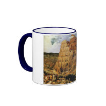Pieter Bruegel's "The Tower of Babel" (circa 1563) Mugs