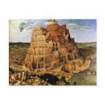 Pieter Bruegel's "The Tower of Babel" (circa 1563) Post Card