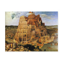 Pieter Bruegel's "The Tower of Babel" (circa 1563) Post Card