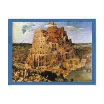 Pieter Bruegel's "The Tower of Babel" (circa 1563) Postcards