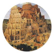Pieter Bruegel's "The Tower of Babel" (circa 1563) Sticker