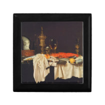 Pieter Claesz - Still life with a lobster Jewelry Box