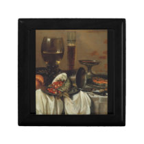 Pieter Claesz - Still life with drinking vases Keepsake Boxes