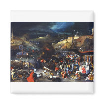 Pieter (Peter) Brueghel The Triumph of Death magnets by harlowandcompany Pieter (Peter) Brueghel The Triumph of Death magnets