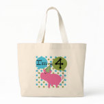 Pig 4th Birthday Tshirts and Gifts Bag