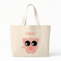 pig tote bags