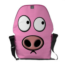Pig Bag Messenger Bag
