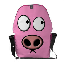 Pig Bag Messenger Bag