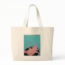 pig beach bag