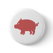 Pig Pinback Buttons