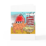 PIG / CHRISTMAS CARTOON GIFTWARE CARD