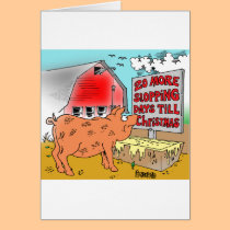 PIG / CHRISTMAS CARTOON GIFTWARE cards