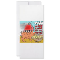 PIG / CHRISTMAS CARTOON GIFTWARE rack cards by agriculture_gifts PIG / CHRISTMAS CARTOON GIFTWARE rack cards