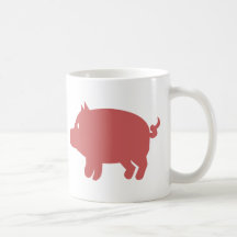 Pig Coffee Mugs