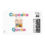 Pig Cupcake Queen T-shirts and Gifts Postage Stamp
