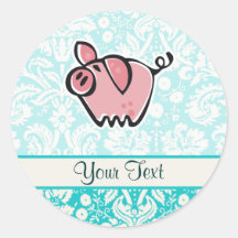 Pig; Cute Sticker