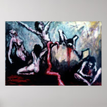 "PIG EATERS" PRINT
