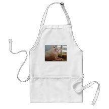Pig Enjoying the Sun Aprons