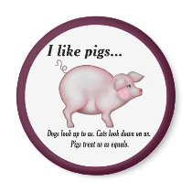 Pig Equality magnets by Spice Pig Equality magnets