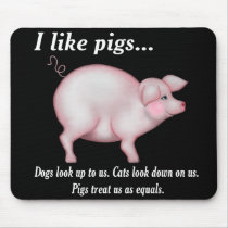 Pig Equality mousepads by Spice Pig Equality mousepads