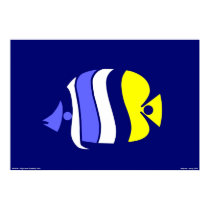 Pig Faced Butterfly Fish posters