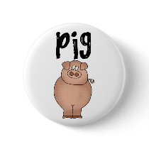 Pig Farm Animal buttons by toddlersplace Pig Farm Animal buttons
