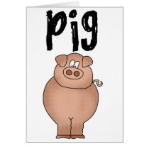 Pig Farm Animal cards by toddlersplace Pig Farm Animal cards