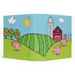 Pig Farm 3 Ring Binders