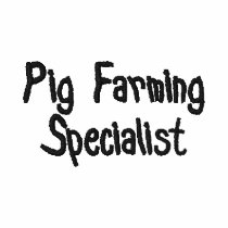 Pig Farming Specialist Embroidered Shirt