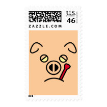 pig fever. stamps