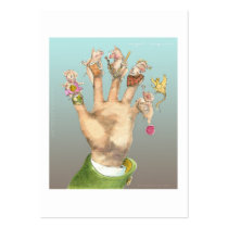pig final art with text business card templates