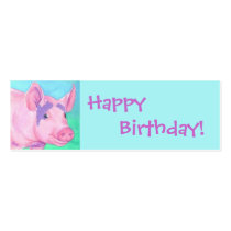 Pig Gift Tag Business Cards