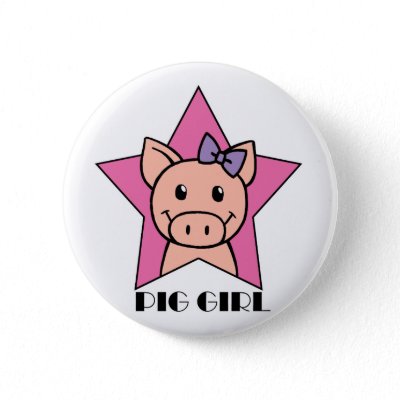 Cartoon Girl Pig