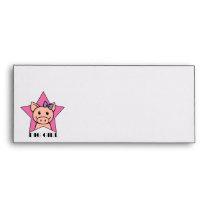 Pig Girl Envelope