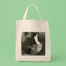 Pig Grocery Tote - "Homer" bags