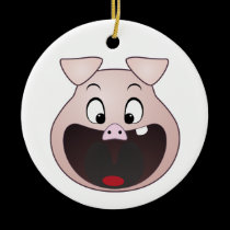 pig head ornaments