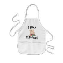 Pig I Bake Cupcakes Tshirts and Gifts Apron