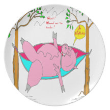 PIG I reflechis.png Dinner Plate