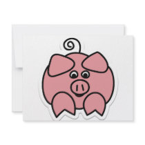 pig personalized announcements